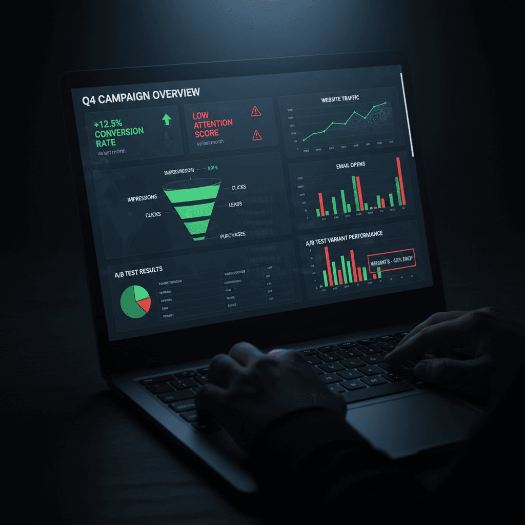 Real-time analytics and performance tracking